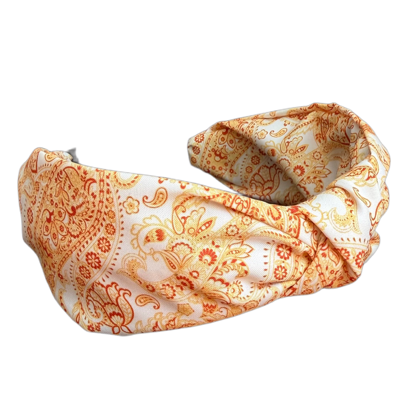 Schmaler Haarreifen mit Sommerlicher Haarreifen mit Muster & Knoten in der Mitte – Feminin, stilvoll und voller Lebensfreude Seitenschleife & zwei Perlen – Elegantes Statement-Accessoire (Kopie)