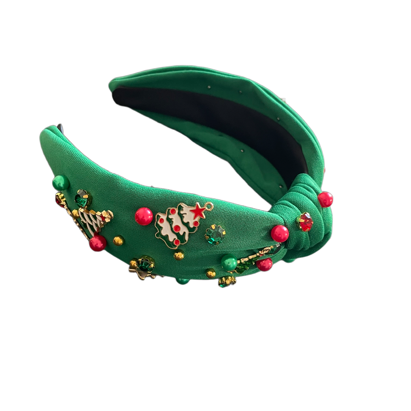 Candy Cane Christmas Haarreif mit Perlen & Strass