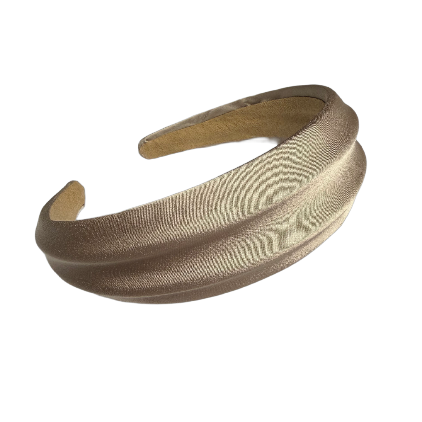 Satinwoge — Eleganter Haarreif in welliger Form