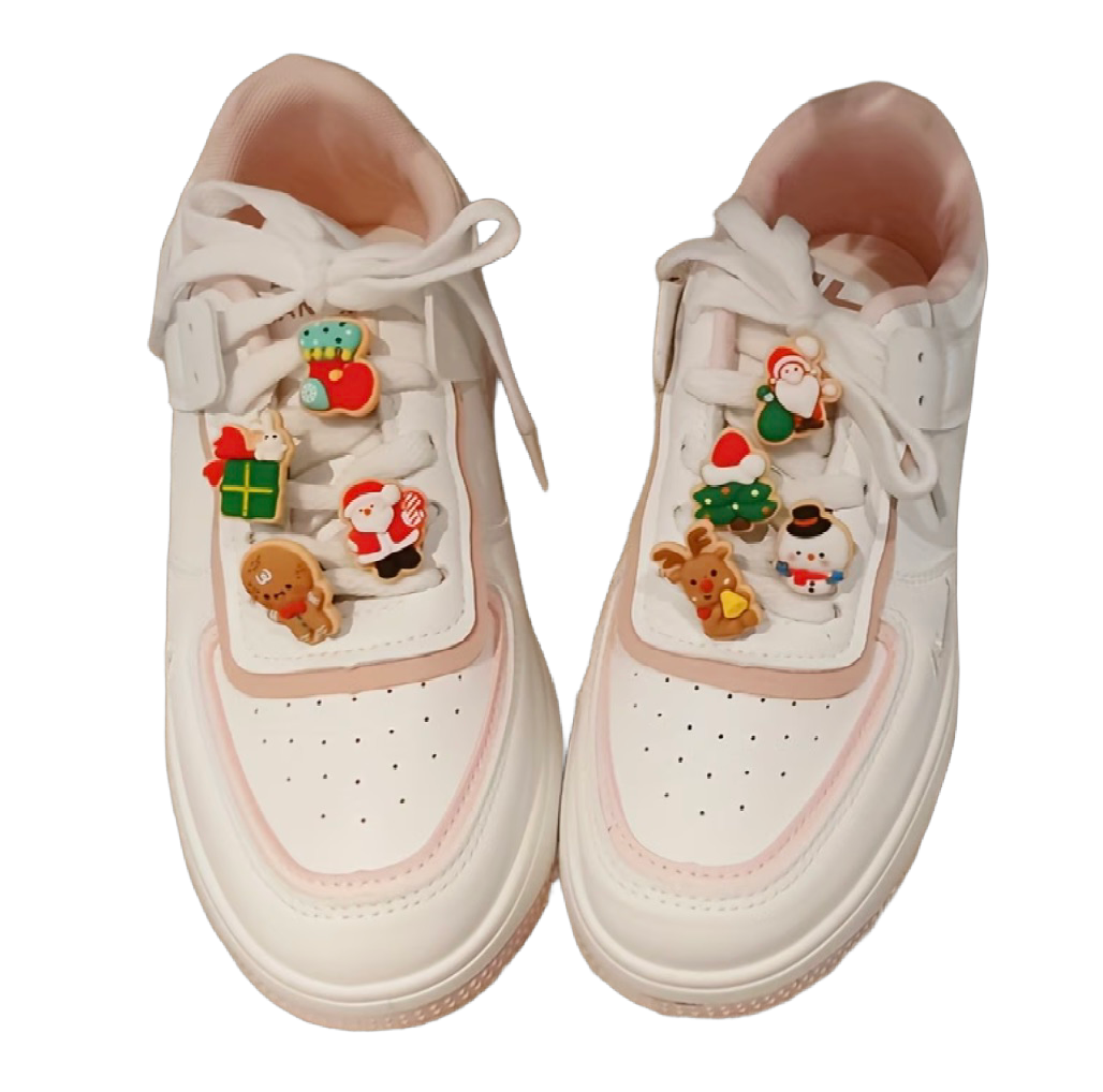 Weihnachts-Schuhdeko für Schnürsenkel – zauberhafte Weihnachtsdetails für deine Lieblingsschuhe