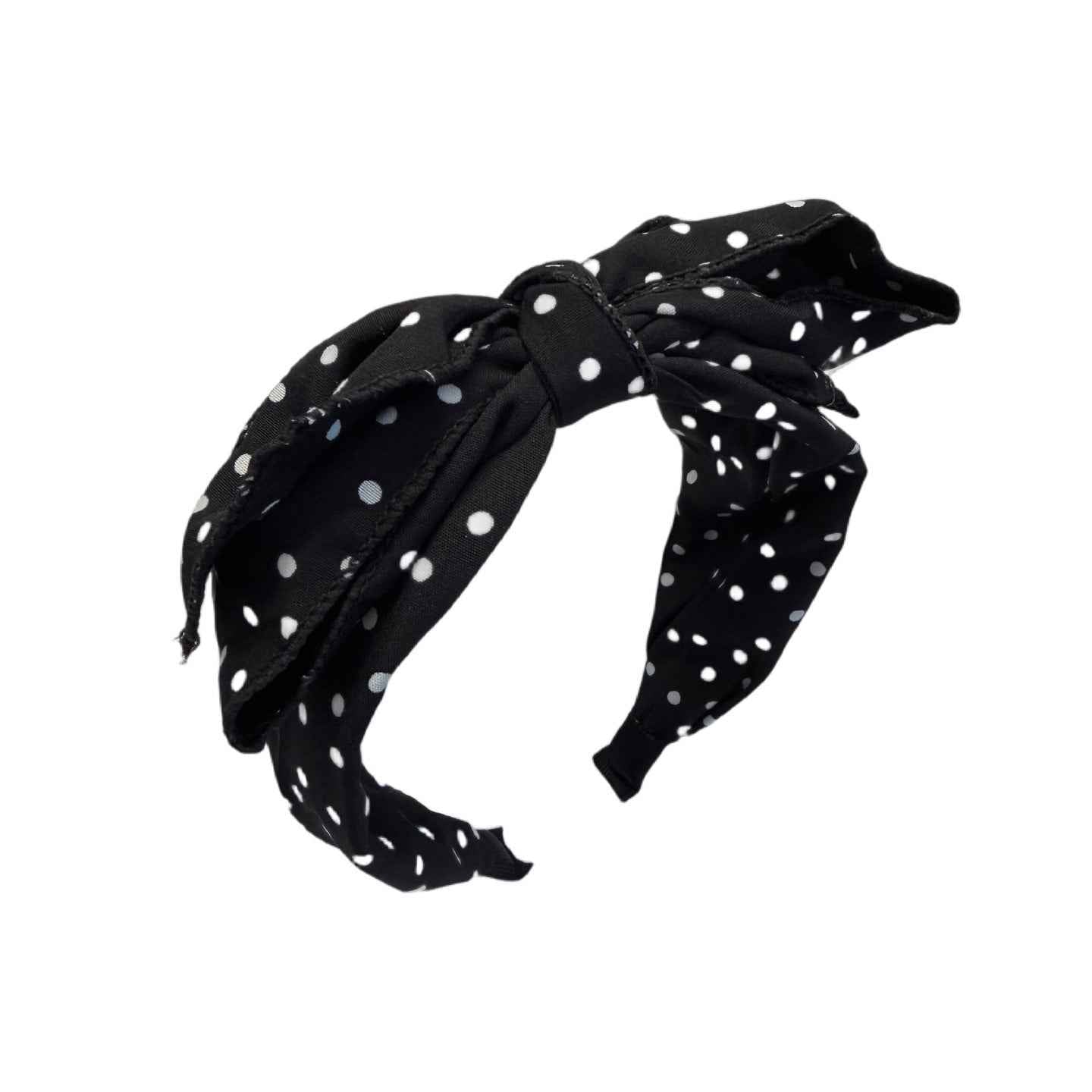 Dottie Diva — Retro‑Haarreif mit markanter Top‑Schleife
