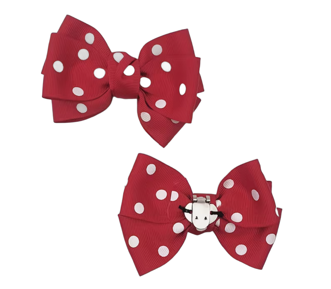 Rockabilly Schuhclips mit Schleifen – Retro-Charme für deine Lieblingsschuhe