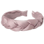 Bandeau en satin tressé