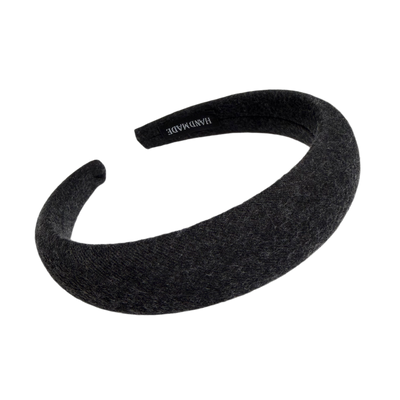 Antrazitpur — Schlichter Haarreif in edlem Grau